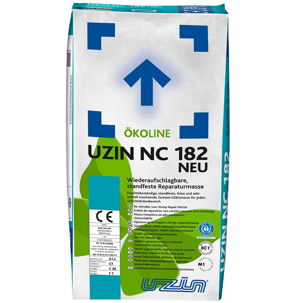 Ремонтная шпаклёвочная масса UZIN NC182 20 кг.